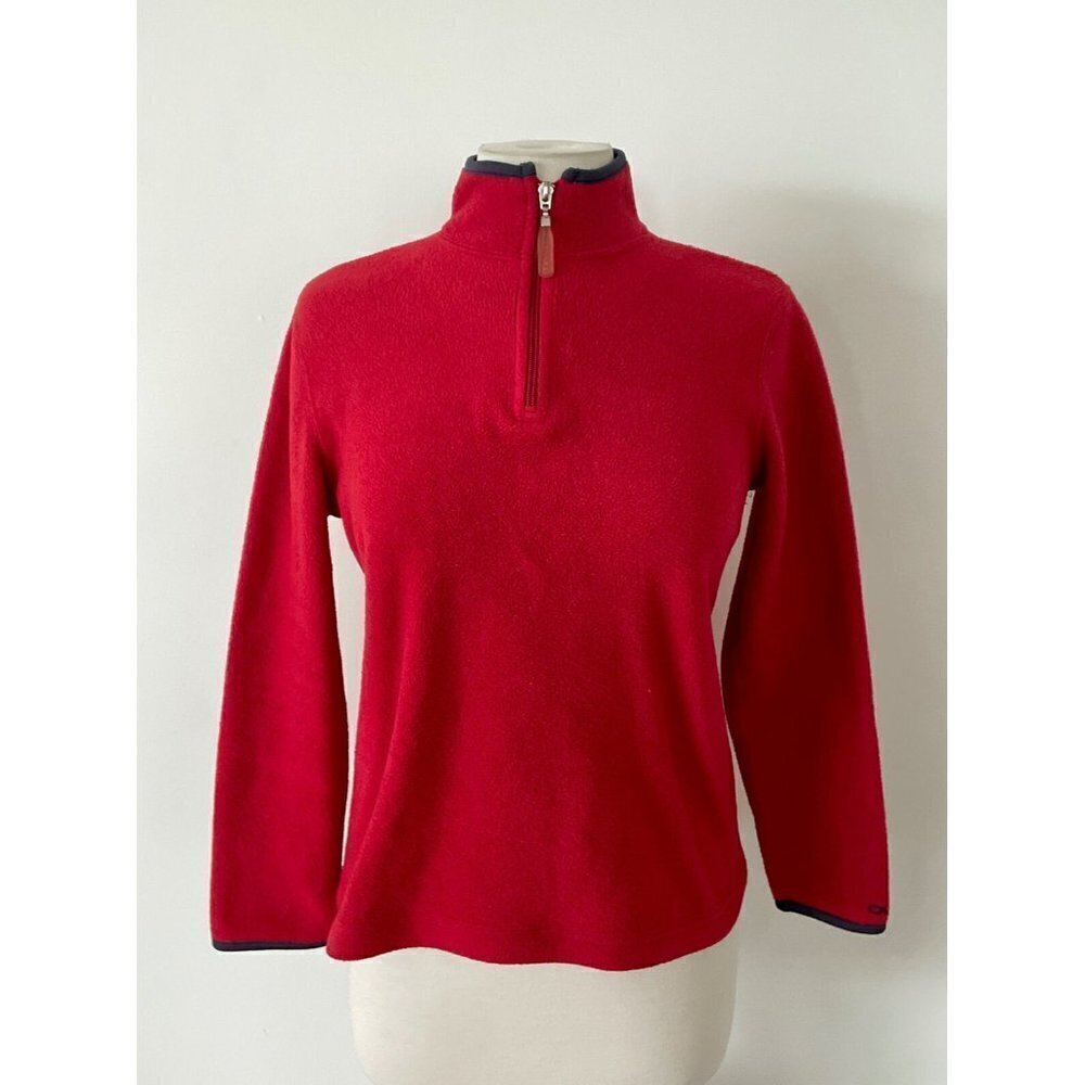 Old Navy Red Pullover Sweater 100% Polyester Size XS